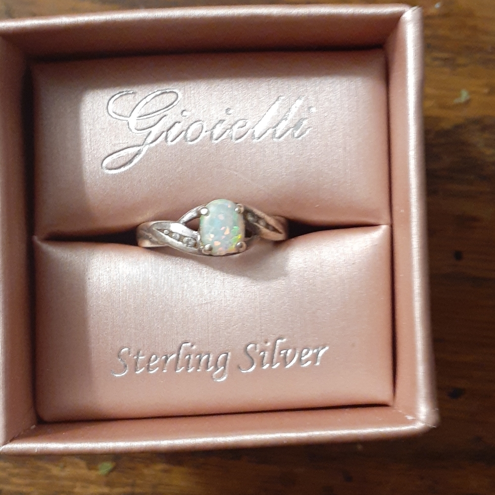 925 opal ring